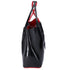 Christian Louboutin Hippolock Large Tote Bag Black Red Patent Leather