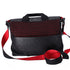 Christian Louboutin Rubyclick Messenger Shoulder Bag Black Red Leather