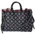 Louis Vuitton Flight Mode Monogram Mahina Bella Tote Rainbow Black