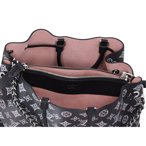 Louis Vuitton Flight Mode Monogram Mahina Bella Tote Rainbow Black