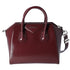 GIVENCHY Antigona Small Handbag Oxblood Patent Leather