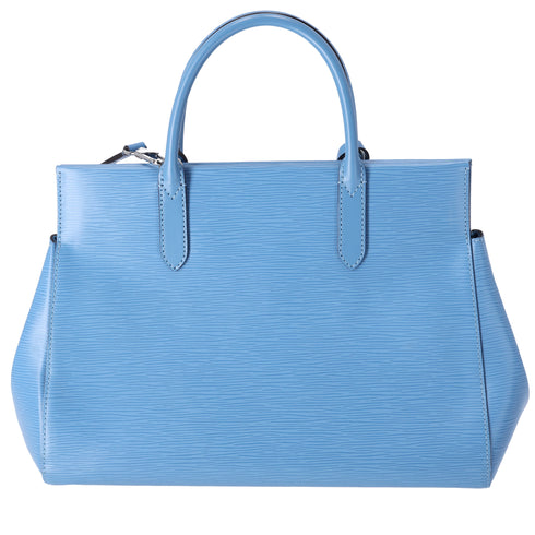 Louis Vuitton Marly MM Epi Handbag M94661 Bleuet Epi Leather Light Blue