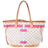 Louis Vuitton Neverfull MM Summer Trunk Hawaii Tote Bag N41734 Damier Azur