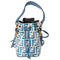 FENDI Mini Mon Tresor Zucca FF Shoulder Bag 8BS010 Cream Blue Leather