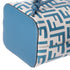 FENDI Mini Mon Tresor Zucca FF Shoulder Bag 8BS010 Cream Blue Leather