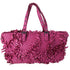 Bottega Veneta Lido Patchwork Large Tote Fringe Intrecciato Pink Leather