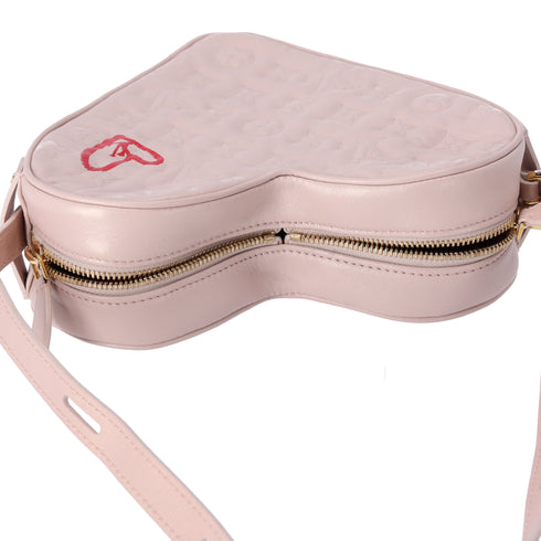 Louis Vuitton Sac Coeur Collection Heart Shoulder Bag Light Pink Lambskin
