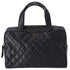 CHANEL Vintage Caviar CC Bowling Bag Black