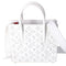 Christian Louboutin Paloma Studded Mini Handbag White Leather