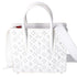 Christian Louboutin Paloma Studded Mini Handbag White Leather