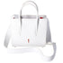 Christian Louboutin Paloma Studded Mini Handbag White Leather