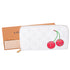 Louis Vuitton x Takashi Murakami Cherry Zippy Wallet White Monogram Limited
