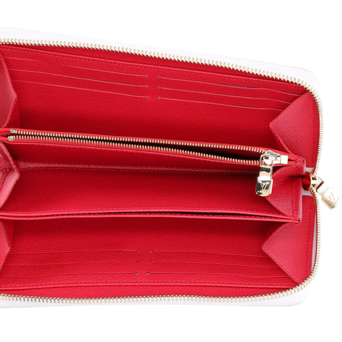 Louis Vuitton x Takashi Murakami Cherry Zippy Wallet White Monogram Limited