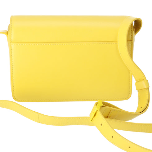 Christian Louboutin Loubi54 Shoulder Bag 1245050 Yellow Nappa Leather