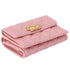 CHANEL Le Boy Matelasse Trifold Wallet A84432 Light Pink Calfskin