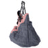 CHANEL Coco Cabas GM Hobo Tote A46887 Blue Red Navy Denim