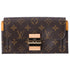 Louis Vuitton Elysee Monogram Long Wallet M60413 Saffron Monogram Canvas Leather