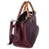 GUCCI Bamboo Shopper Tote Bag 323660 Bordeaux Leather