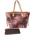 Louis Vuitton Neverfull MM Monogram Jungle Dot Tote Bag M41979 Poppy
