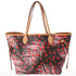 Louis Vuitton Neverfull MM Monogram Jungle Dot Tote Bag M41979 Poppy