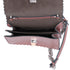 FENDI Mini Kan I Shoulder Bag 8M0381 Pink Beige Calf Leather
