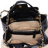CHANEL In The Mix Tote Bag Beige Black Lambskin Leather