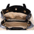 CHANEL In The Mix Tote Bag Beige Black Lambskin Leather