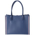 Christian Louboutin Nastrolbi Tote Bag Blue Red White Leather