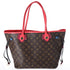 Louis Vuitton Neverfull MM Monogram Totem Tote Bag M41663 Flamingo