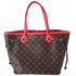 Louis Vuitton Neverfull MM Monogram Totem Tote Bag M41663 Flamingo