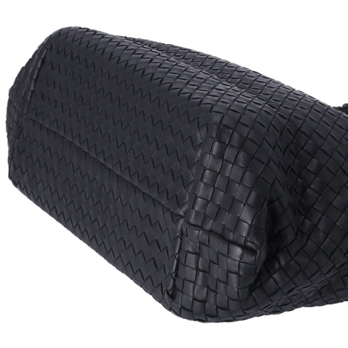 BOTTEGA VENETA Capri Tote Bag Black Leather