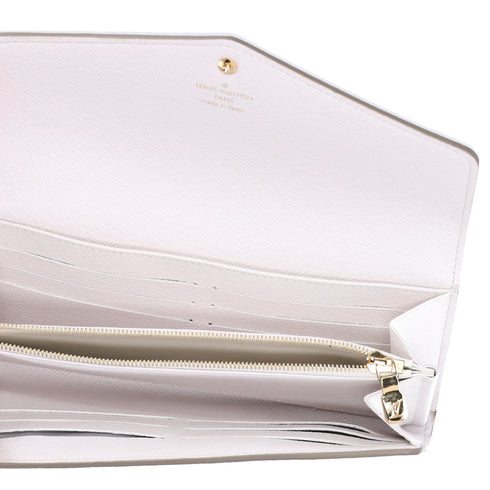 Louis Vuitton Sarah Wallet Spring In The City Long Wallet M81276 Sunset Khaki