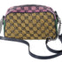 GUCCI GG Marmont Shoulder Bag 447632 Red Pink Green Multi Jacquard Leather