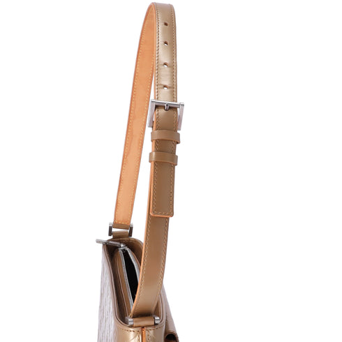 Louis Vuitton Allston Monogram Mat Shoulder Bag M55127 Humblet Calf