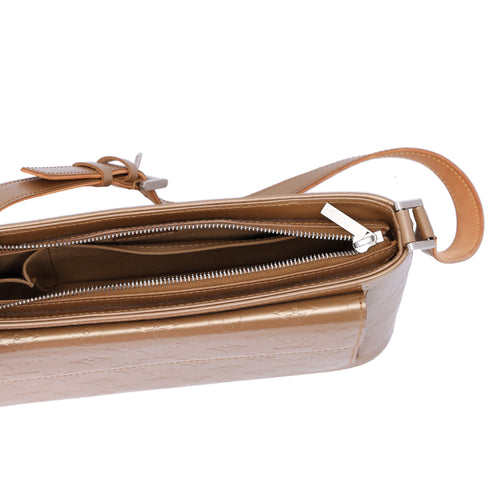 Louis Vuitton Allston Monogram Mat Shoulder Bag M55127 Humblet Calf