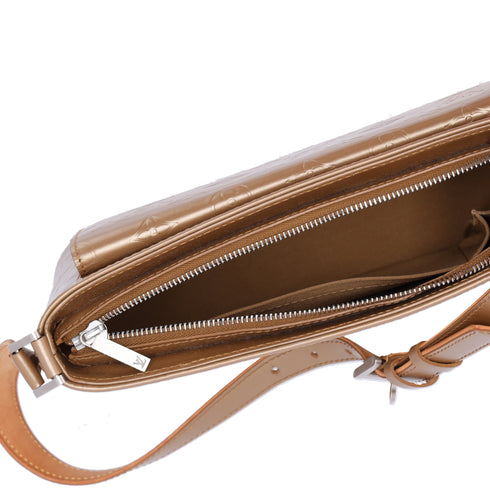 Louis Vuitton Allston Monogram Mat Shoulder Bag M55127 Humblet Calf