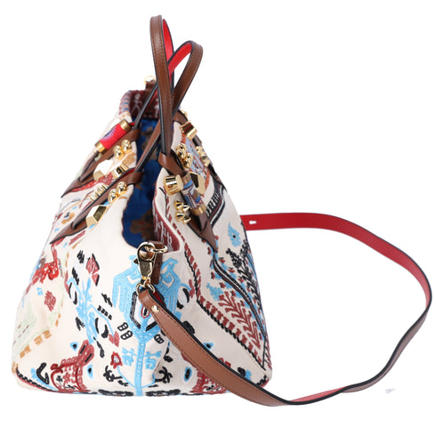 Christian Louboutin Greekaba Small Canvas Tote Bag Shoulder Bag