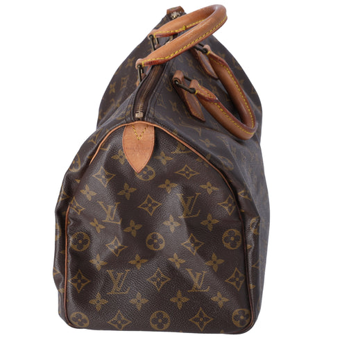Louis Vuitton Speedy 35 Monogram Handbag M41524 Canvas
