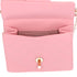 CHANEL Chic Pearls Flap Crossbody Pink Lambskin Quilted