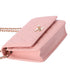 CHANEL Matelasse Trendy CC WOC Wallet on Chain Pink Lambskin