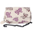 BOTTEGA VENETA Intrecciato Mirage Crossbody Cream Purple Butterfly Leather