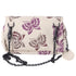 BOTTEGA VENETA Intrecciato Mirage Crossbody Cream Purple Butterfly Leather