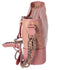 CHANEL Gabrielle Medium Hobo Bag A93824 Salmon Pink Aged Calfskin