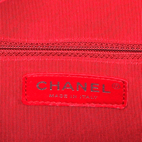 CHANEL Gabrielle Medium Hobo Bag A93824 Salmon Pink Aged Calfskin