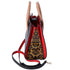 Christian Louboutin Paloma Small Handbag Black Beige Multi Leopard Leather