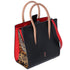Christian Louboutin Paloma Small Handbag Black Beige Multi Leopard Leather