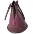 BOTTEGA VENETA Intrecciato Tote Bag 226344 Dark Brown Purple Leather