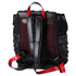Christian Louboutin Explorafunk Backpack Studded Black Red Canvas Leather