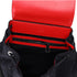 Christian Louboutin Explorafunk Backpack Studded Black Red Canvas Leather