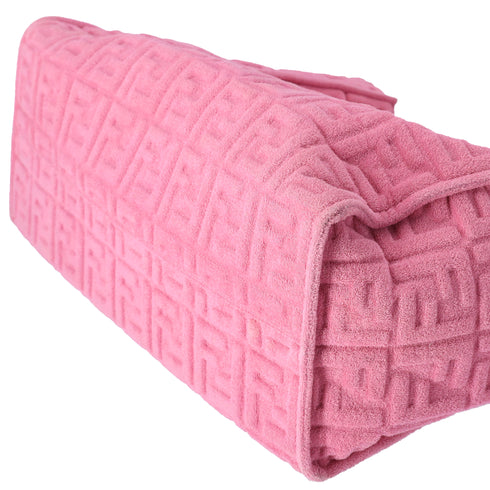 FENDI Sunshine Shopper XL Tote Bag 8BH373 Pink FF